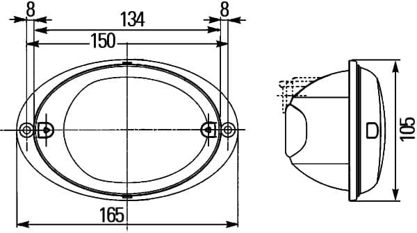 HELLA 2BA 343 130-537 Indicatore direzione