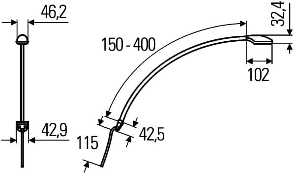 Luce di lettura — HELLA 2JA 346 720-127