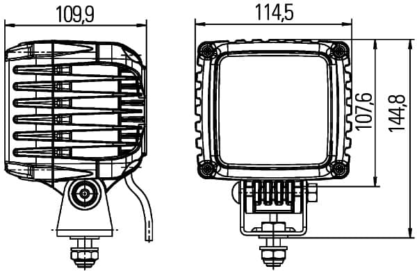 Faro da lavoro — HELLA 1GA 996 189-001