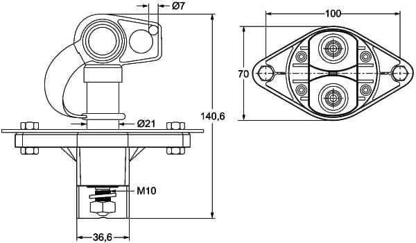 HELLA 6EK 002 843-121 Batteria interruttore principale