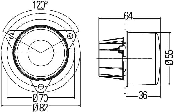 HELLA 2NE 011 172-481 Retronebbia
