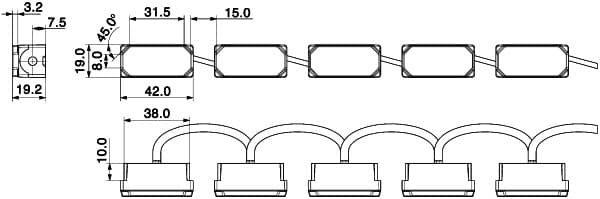 HELLA 2PT 980 789-851 Kit luce guida diurna