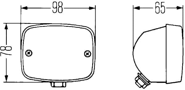 HELLA 2NE 003 030-167 Retronebbia