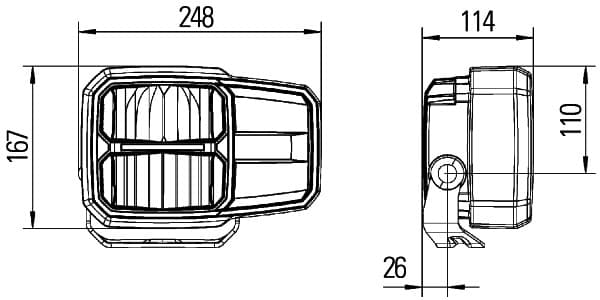 Faro principale — HELLA 1LE 996 374-031