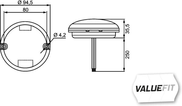 HELLA 2NE 357 028-031 Retronebbia