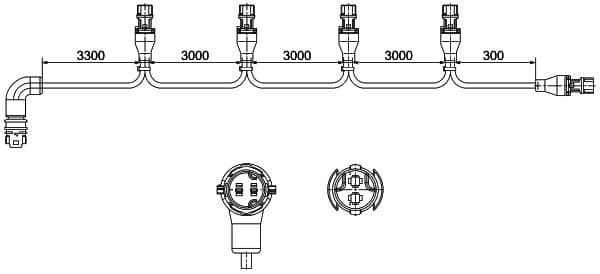 HELLA Condotto raccordo, Luce demarcazione laterale
