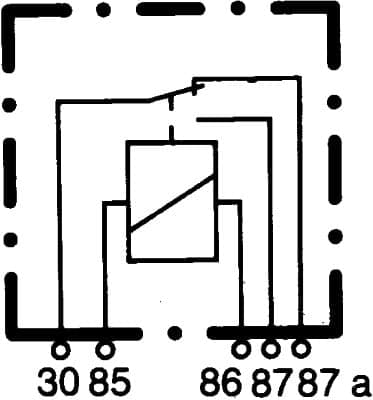 Relè, corrente principale — HELLA 4RD 933 332-061