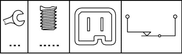 Interruttore luce freno — HELLA 6DD 008 622-171