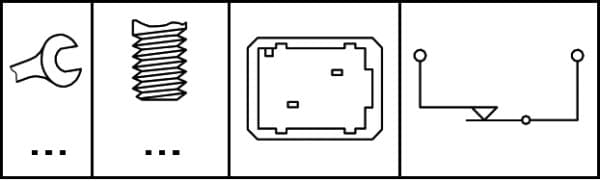 Interruttore luce freno — HELLA 6DD 008 622-361