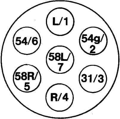 HELLA 8JB 006 462-001 Presa corrente