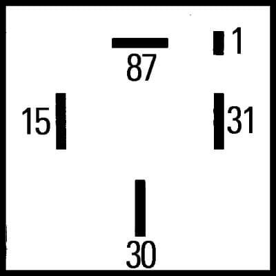 Relè, Pompa carburante — HELLA 4RP 008 189-061