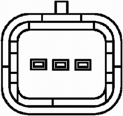 Sensore, Regolazione valvola farfalla — HELLA 6PX 008 476-401