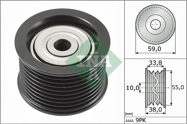 Galoppino/Guidacinghia, Cinghia Poly-V — Schaeffler INA 532 0791 10