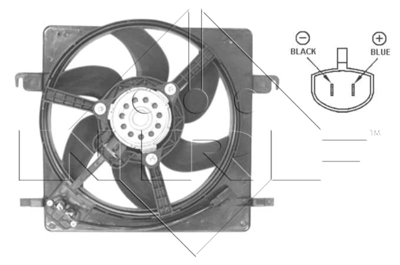 Ventilatore radiatore — NRF 47037