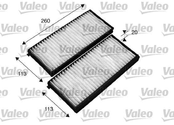 Filtro abitacolo — VALEO 715522