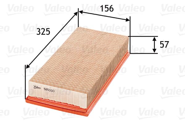 Filtro aria (VALEO 585000)