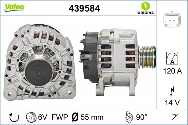 Alternatore — VALEO 439584