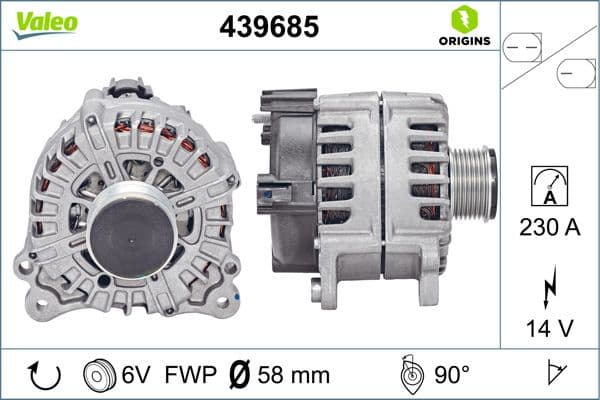Alternatore — VALEO 439685