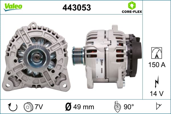 Alternatore — VALEO 443053