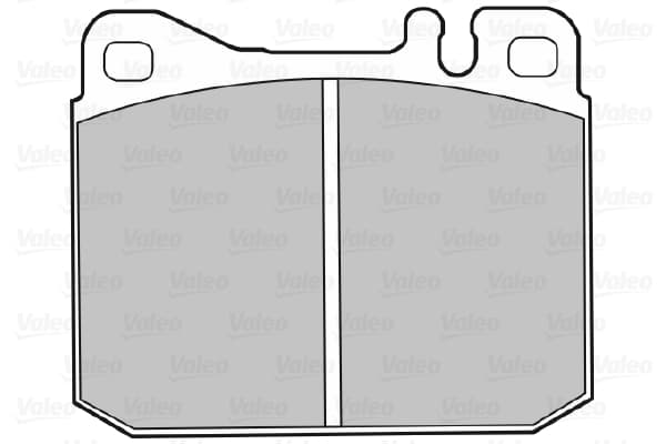 Pastiglie freno — VALEO 598110