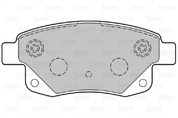 Pastiglie freno — VALEO 301738