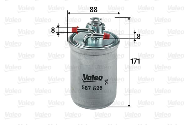 Filtro carburante — VALEO 587526