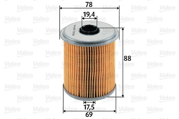 Filtro carburante — VALEO 587910