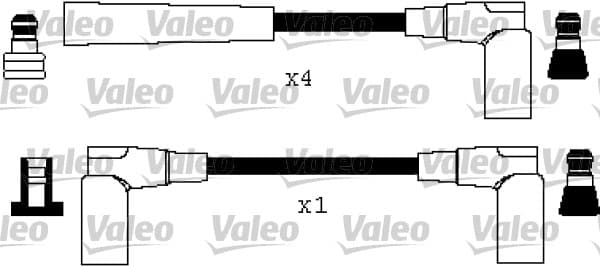 VALEO 346390 Kit cavi accensione