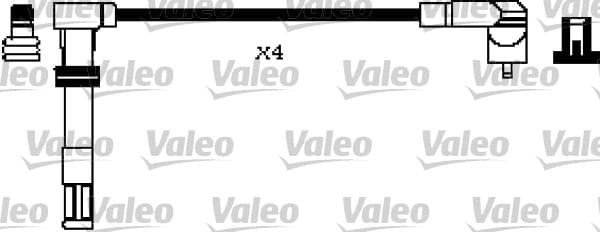 Kit cavi accensione — VALEO 346196