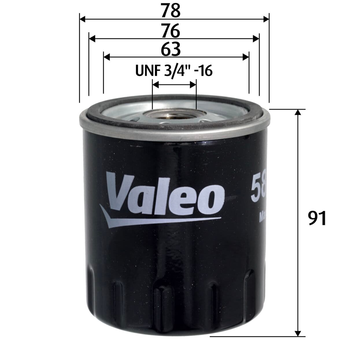 Filtro olio — VALEO 586157