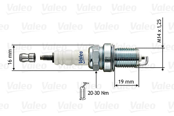 Candela accensione — VALEO 246853