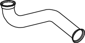 Tubo gas scarico — DINEX 22193
