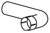 DINEX 47503 Tubo gas scarico