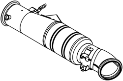 DINEX 48156 Tubo gas scarico