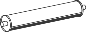 DINEX 50326 Silenziatore centrale