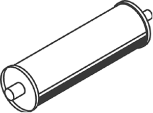 DINEX 50445 Silenziatore centrale