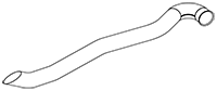DINEX 68745 Tubo gas scarico