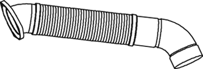 Tubo gas scarico — DINEX 69164