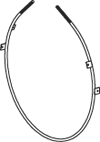 DINEX 80940 Anello di ritegno, Silenziatore
