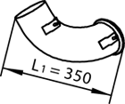 Tubo gas scarico — DINEX 81730