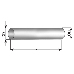 DINEX 94774 Tubo gas scarico, universale