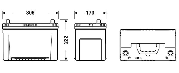Batteria auto — EXIDE EA954
