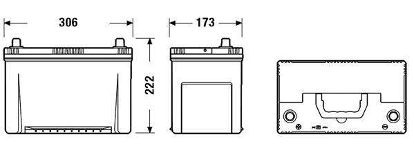 Batteria auto — EXIDE EA955