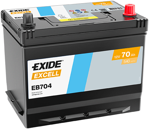 Batteria auto — EXIDE EB704