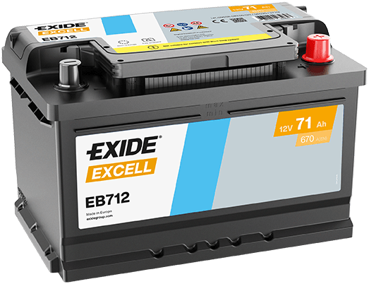 Batteria auto — EXIDE EB712