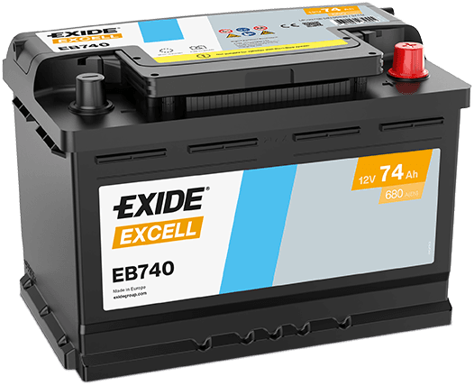 Batteria auto — EXIDE EB740