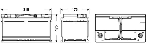 Batteria auto — EXIDE EL752