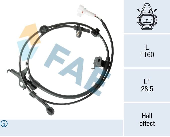Sensore ABS — FAE 78572