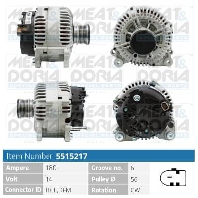 Alternatore — MEAT & DORIA 5515217