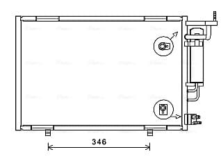 Condensatore aria condizionata — AVA Clever Choice FD5583D